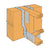 Simpson THA426 4x26 Adjustable Truss Hanger installation