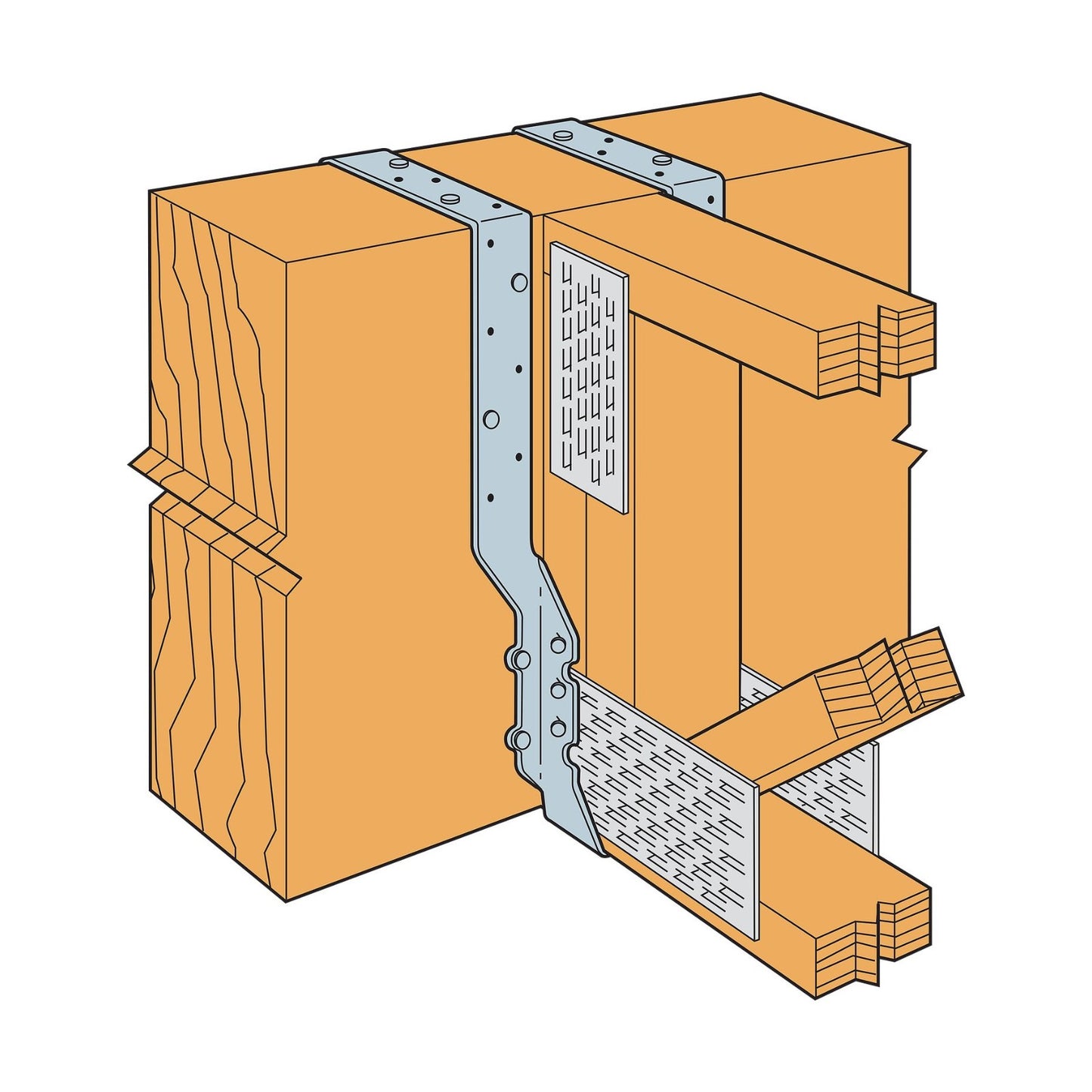 Simpson THA426 4x26 Adjustable Truss Hanger installation