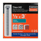 Simpson Strong-Tie 1/2" x 3" Titen HD Heavy-Duty Concrete Screw Anchor - Mechanically Galvanized | Qty. 25