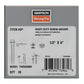 Simpson strong tie THD50400H concrete screw anchor packaging