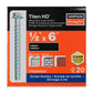 simpson strong tie THD50600H titen hd concrete screw anchor packaging