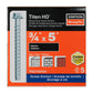 simpson strong tie THD75500H titen hd concrete screw anchor packaging