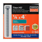 Simpson Strong-Tie 1/4" x 4" Titen HD Heavy-Duty Concrete Screw Anchor - Mechanically Galvanized | Qty. 50