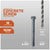 Concrete screw with specifications on a gray background