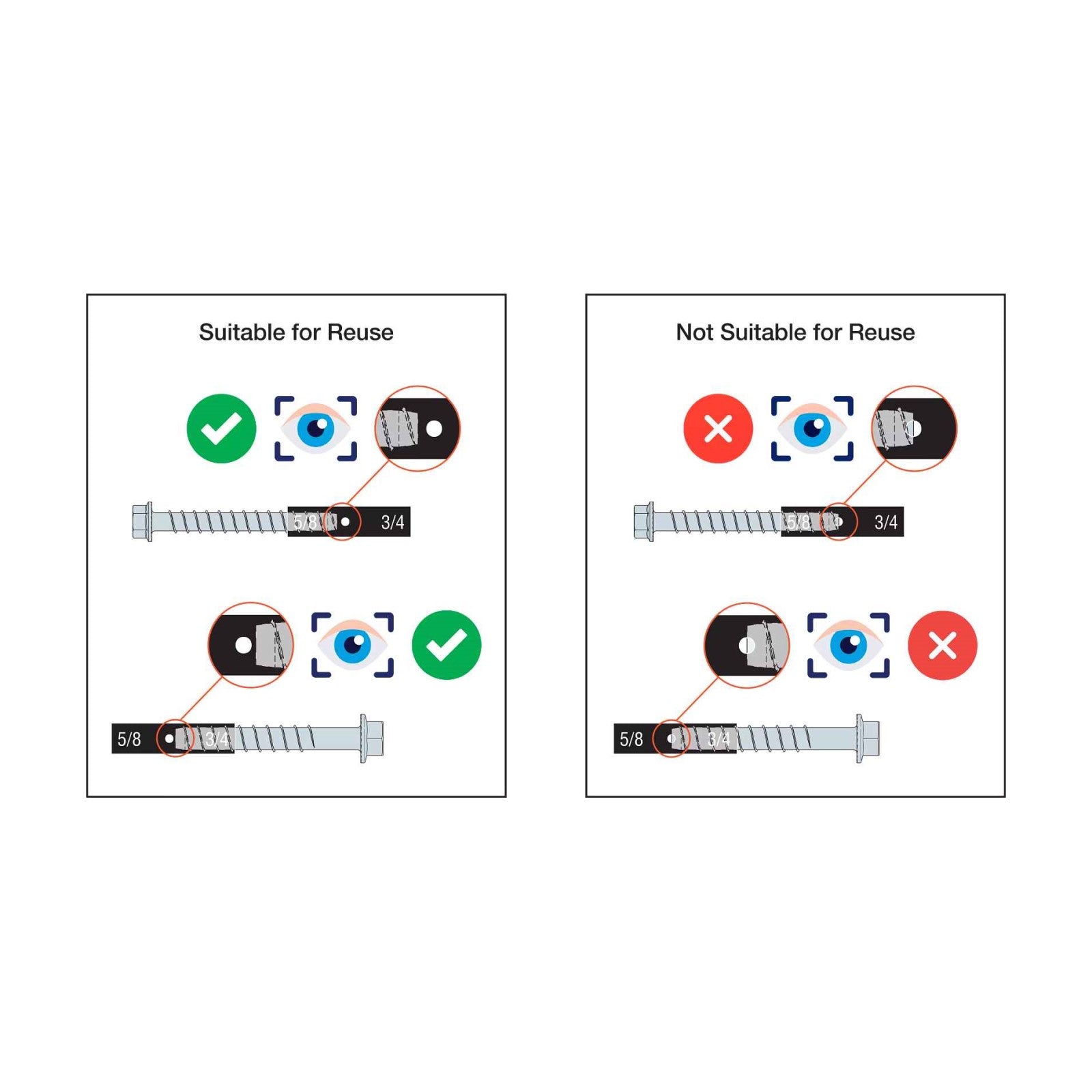 Simpson Strong-Tie Titen HD Screw Anchor Thread Gauge