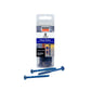 3/16" x 3-1/4" Strong-Tie Flat Head Titen Turbo Screw Anchor, Blue Zinc, Pkg 8