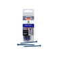 1/4"-2-3/4" Strong-Tie Hex Head Titen Turbo Screw Anchor, Blue Zinc, Pkg 8