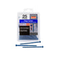 1/4" x 4" Strong-Tie Hex Head  Titen Turbo Screw Anchor, Blue Zinc, Pkg 25
