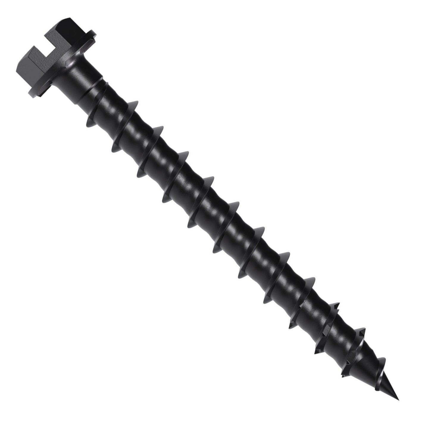 Simpson Hex Head Titen Turbo Black concrete anchor screw