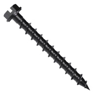 Simpson Hex Head Titen Turbo Black concrete anchor screw