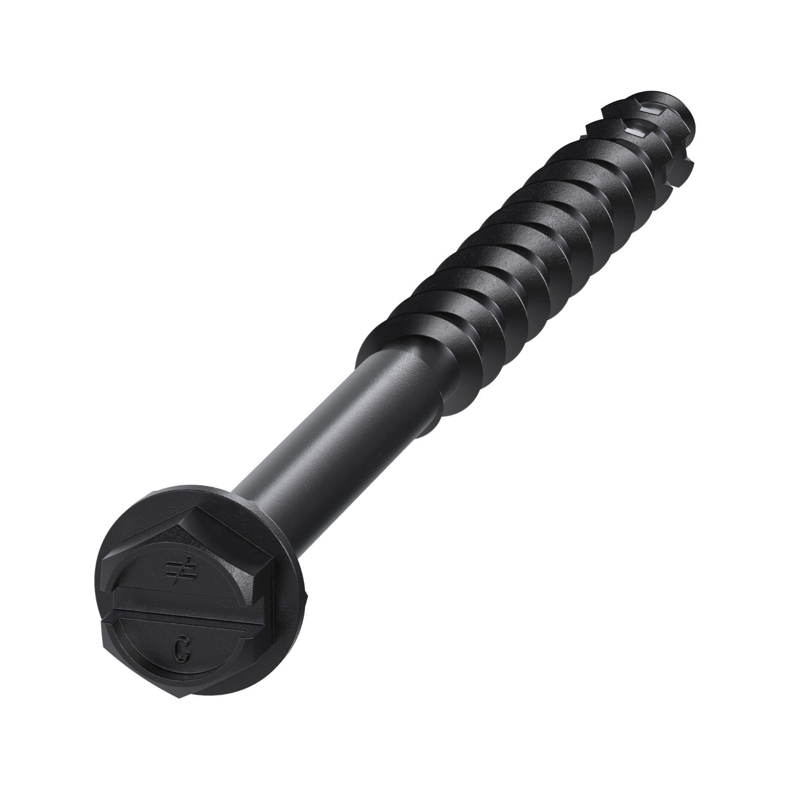 Simpson Hex Head Titen Turbo Black concrete anchor screw
