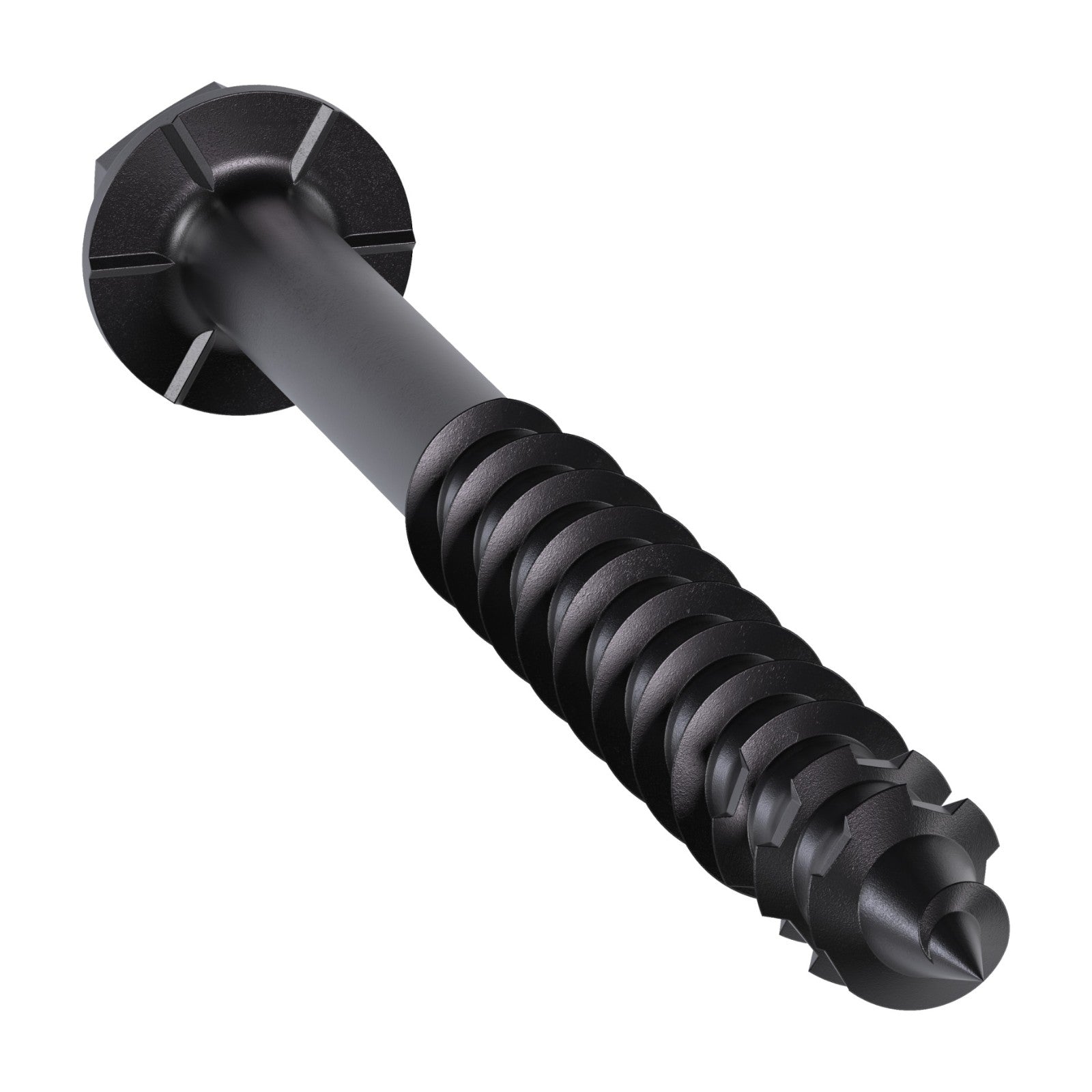 Simpson Hex Head Titen Turbo Black concrete anchor screw