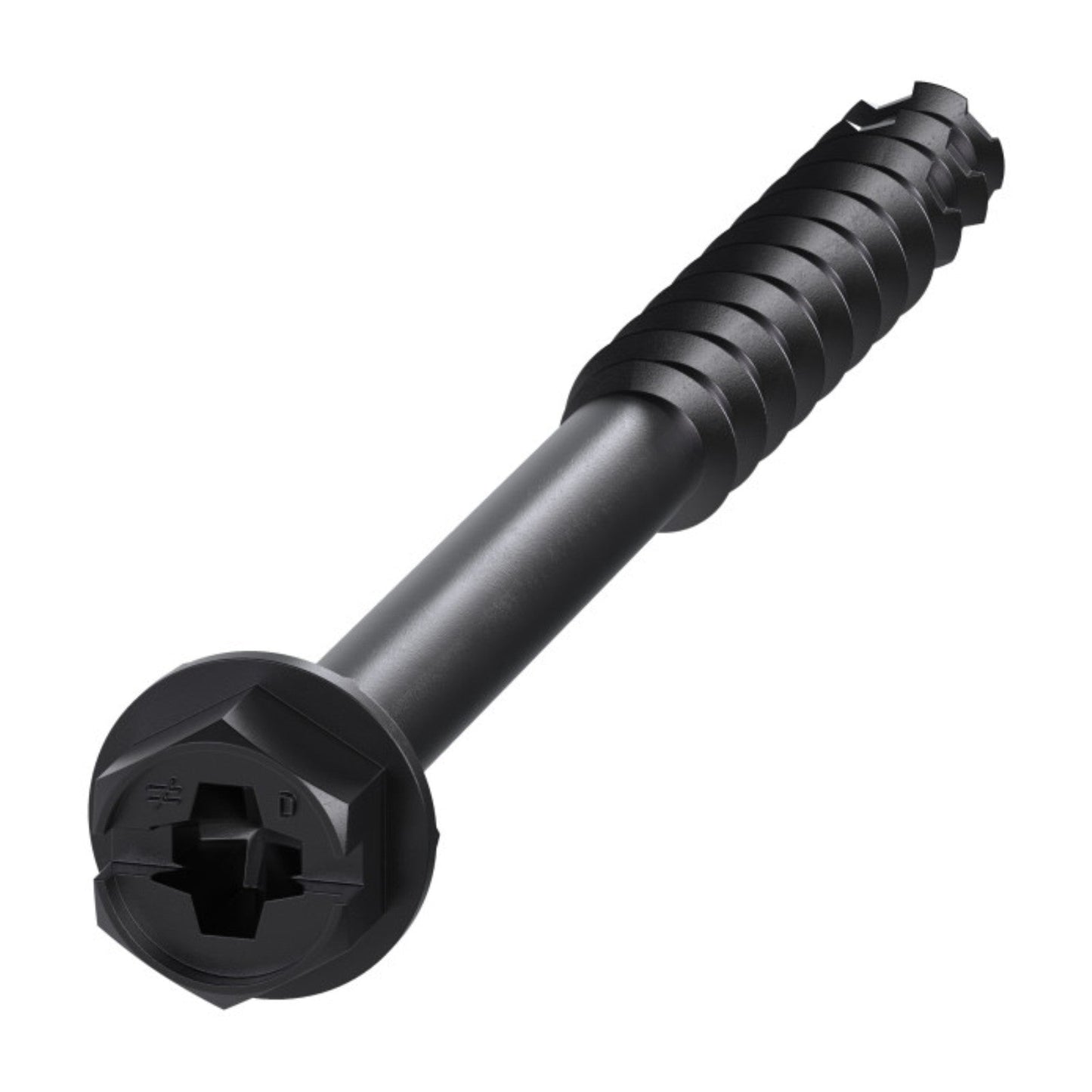 Simpson Hex Head Titen Turbo Black concrete anchor screw