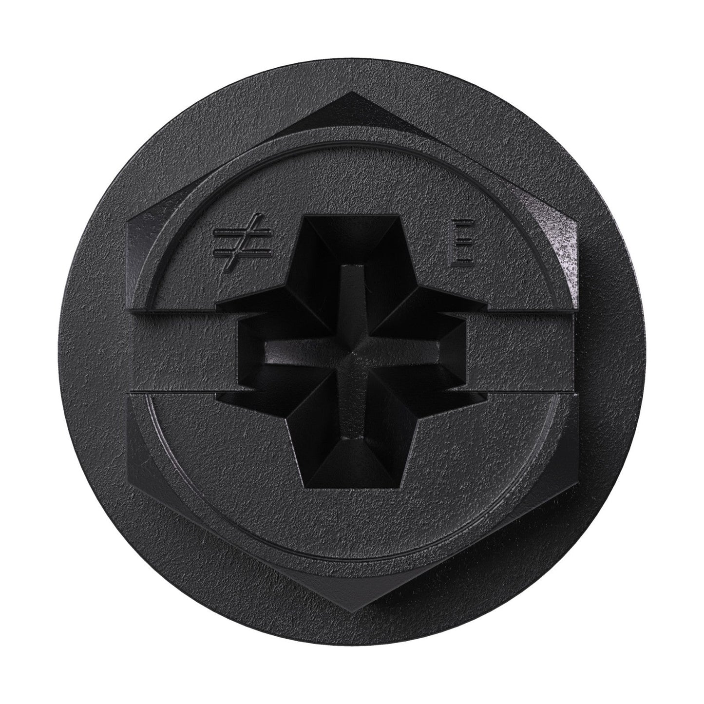 Simpson Hex Head Titen Turbo Black concrete anchor screw