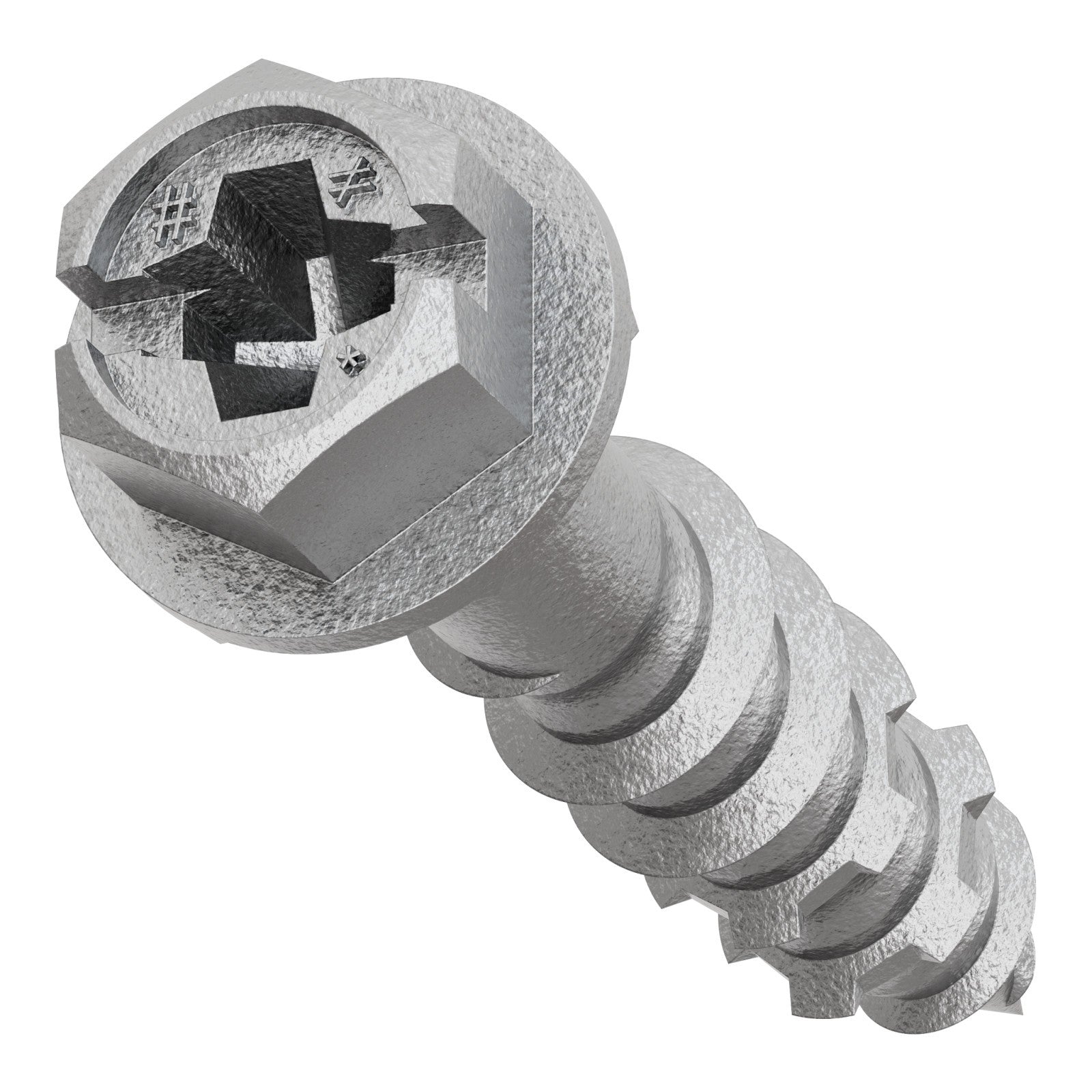Simpson Strong-Tie Titen Turbo Hex Head Concrete Screw 316 Stainless Steel
