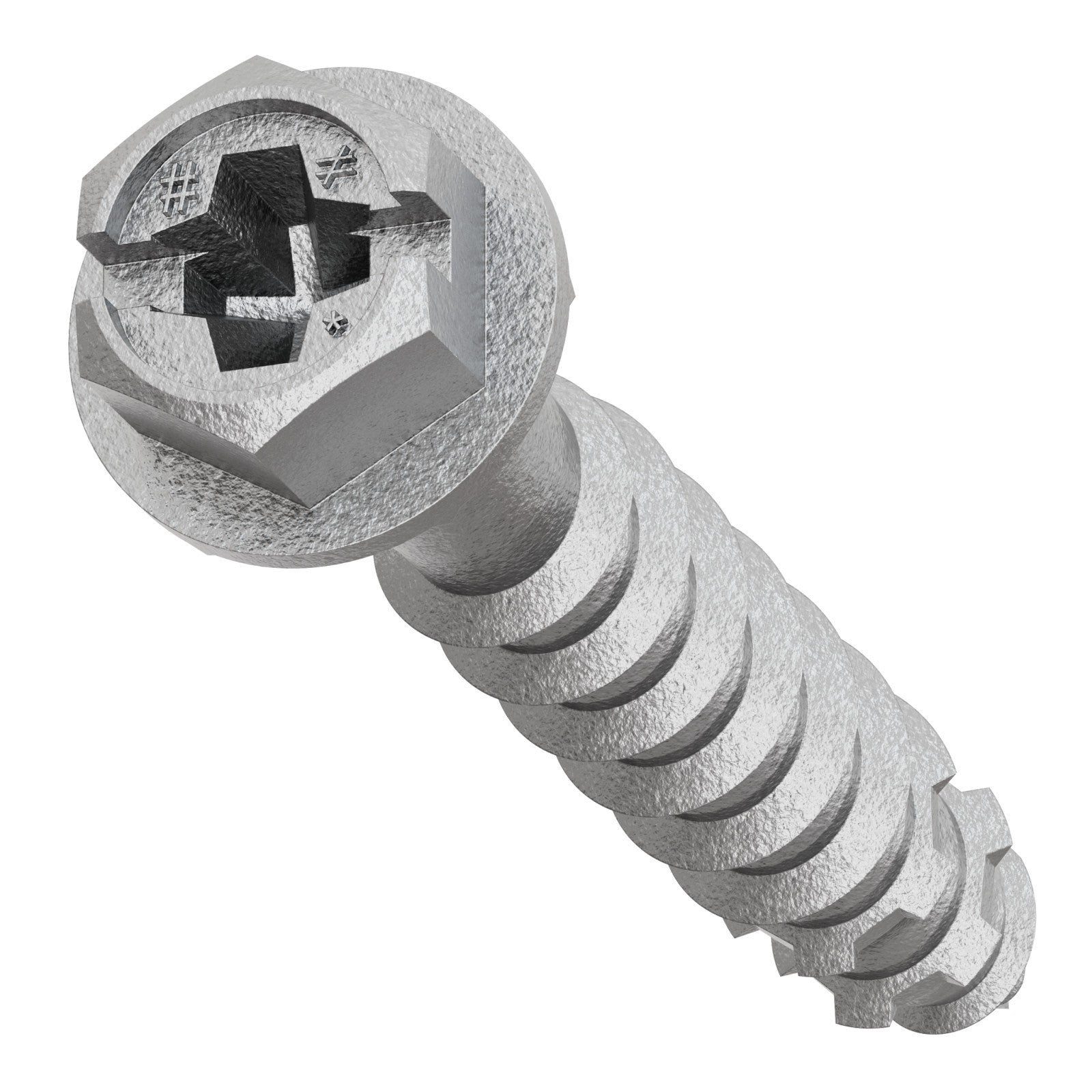 Simpson Strong-Tie Titen Turbo Hex Head Concrete Screw 316 Stainless Steel