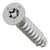 Simpson Strong-Tie Titen Turbo Trim Head Concrete Screw 316 Stainless Steel
