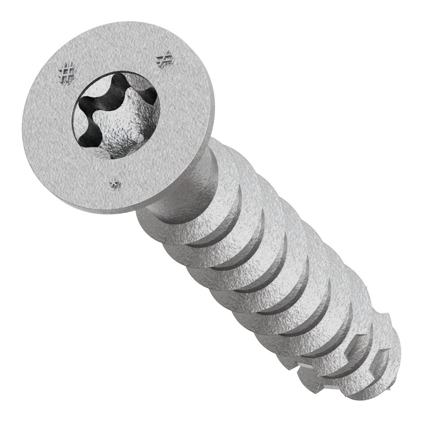 Simpson Strong-Tie Titen Turbo Trim Head Concrete Screw 316 Stainless Steel