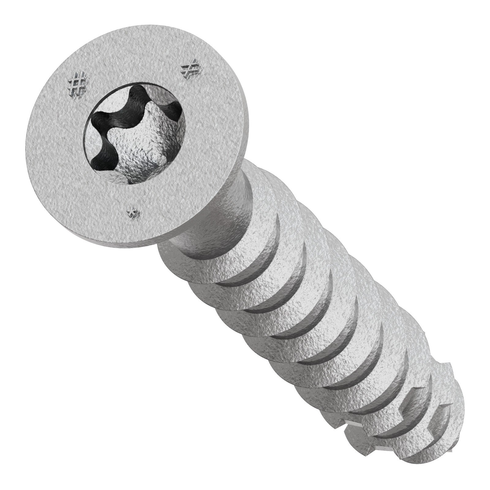Simpson Strong-Tie Titen Turbo Trim Head Concrete Screw 316 Stainless Steel