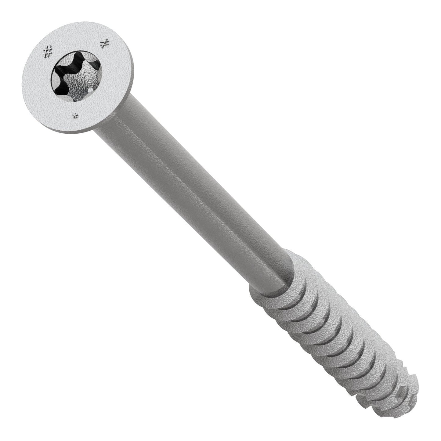 Simpson Strong-Tie Titen Turbo Trim Head Concrete Screw 316 Stainless Steel