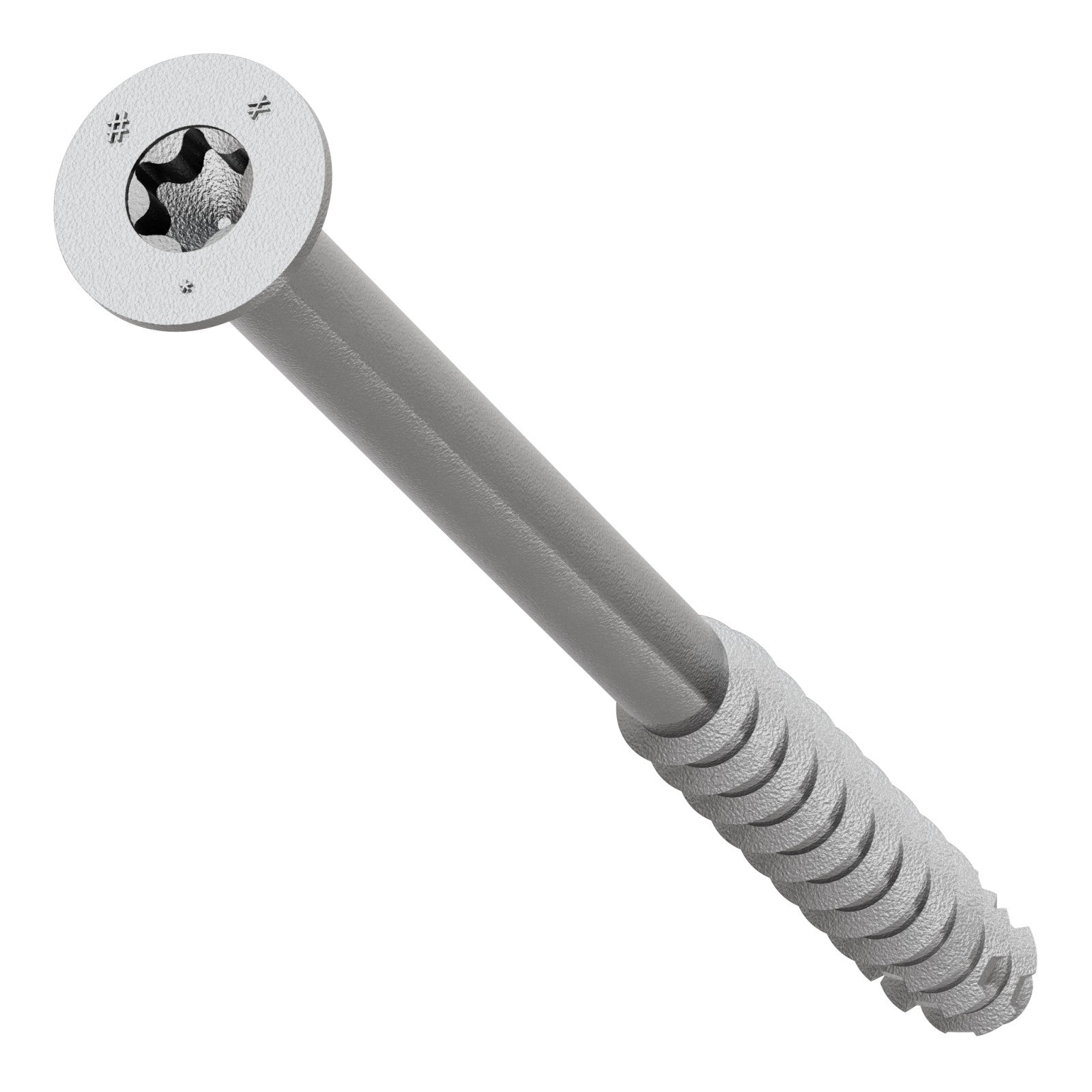 Simpson Strong-Tie Titen Turbo Trim Head Concrete Screw 316 Stainless Steel