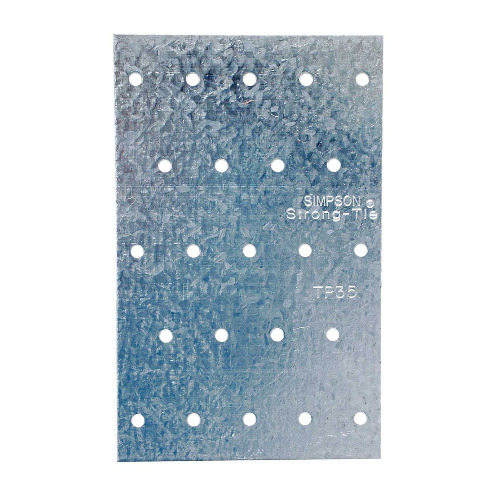 Simpson TP35 3-1/8" x 5" Tie Plate - G90 Galvanized