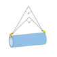 Terrier TPH 1-1/2 Ton Horizontal Pipe Lifting Clamp - 960150