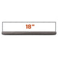 3/4"-10 x 1.5' 304 Stainless Steel Threaded Rod - Length