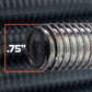 3/4"-10 x 1.5' 304 Stainless Steel Threaded Rod - Diameter