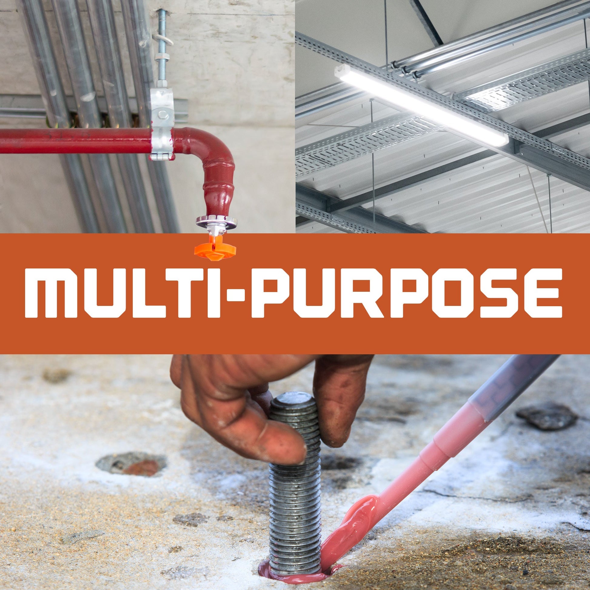 3/8"-16 x 3' 304 Stainless Steel Threaded Rod - Multipurpose