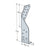 Simpson TSP Stud Plate Tie - G90 Galvanized