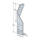 Simpson TSP Stud Plate Tie - G90 Galvanized