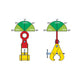 Terrier TSRC 5 Ton Rail Lifting Screw Clamp - 956555