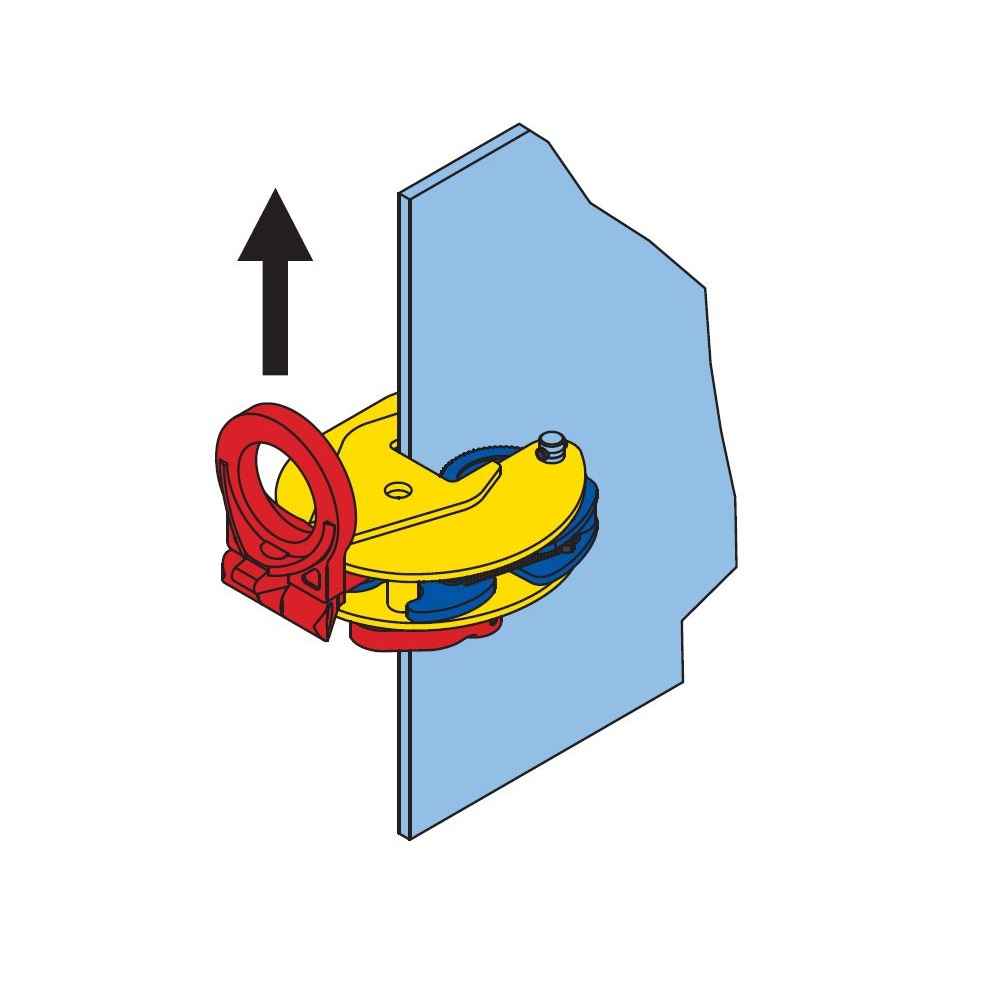 Terrier TSEU 1 Ton Universal Lifting Clamp - 865800