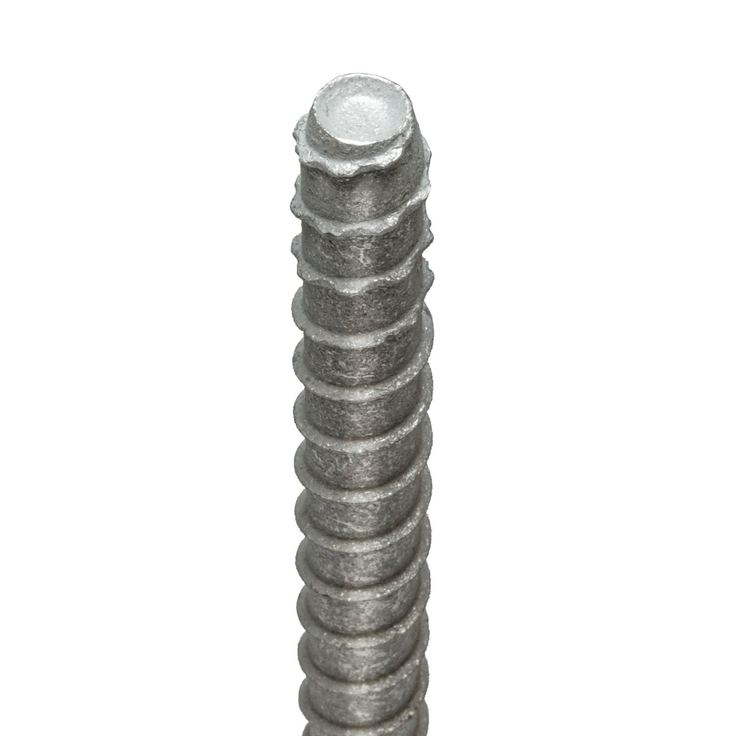 Serrated threads on Simpson Strong-Tie Titen HD Concrete Screws