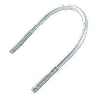 6" Pipe U Bolt Zinc