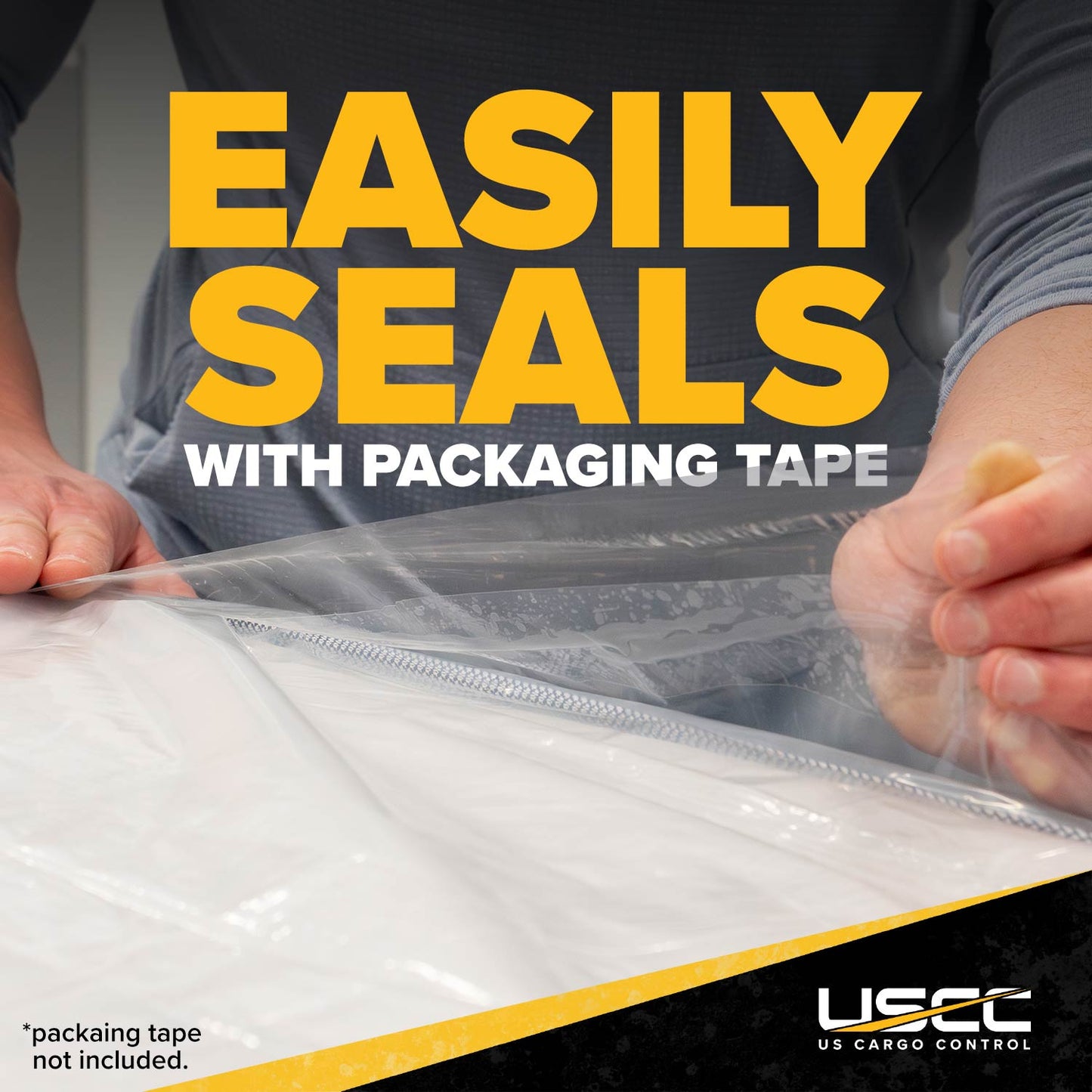 48 Pack Heavy Duty Plastic Mattress Bag: Queen