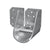 Simpson VGTR Variable-Pitch Girder Tiedown Right with SDS Screws - G90 Galvanized