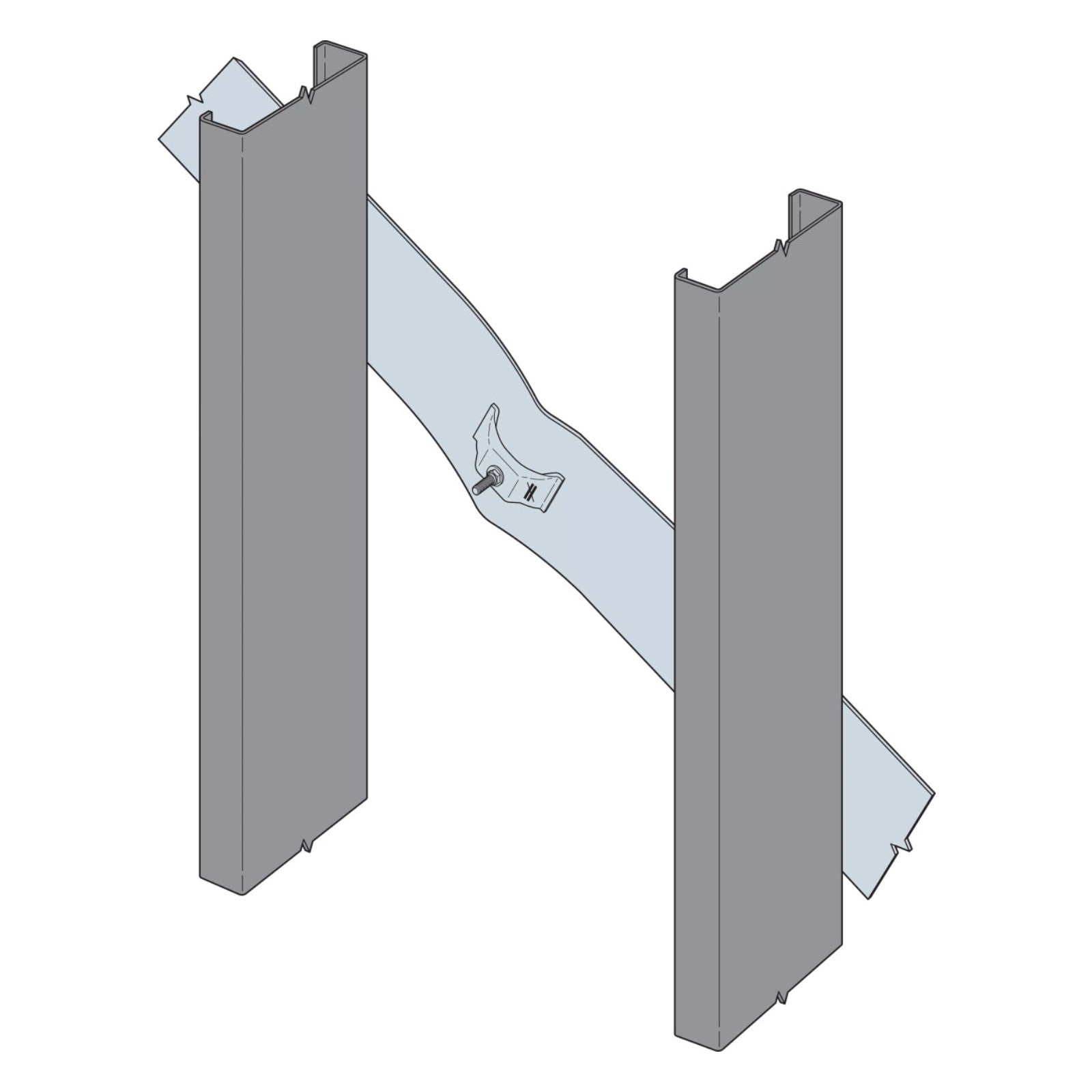 Simpson WBT-KT30 Zinc Wall Brace Tensioner