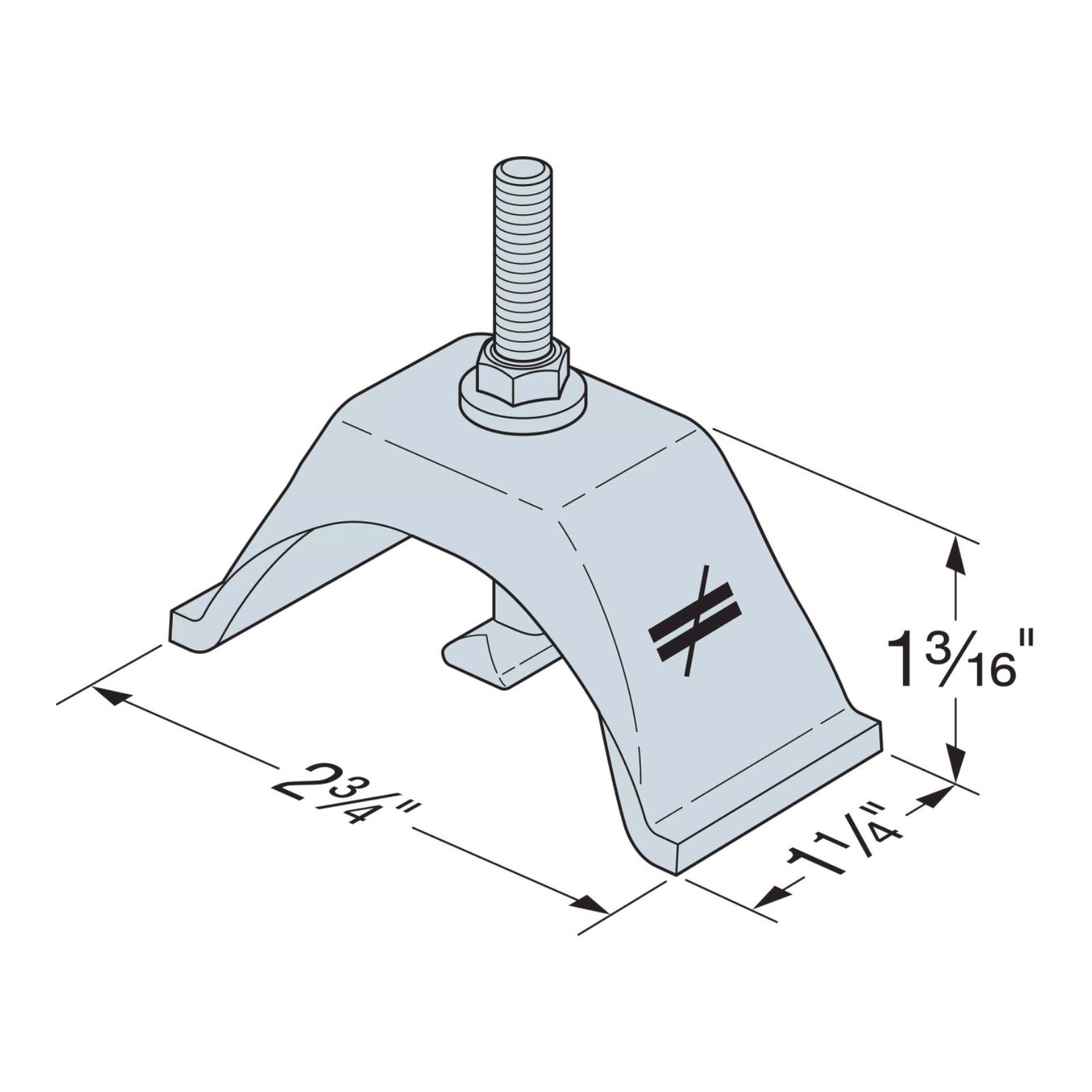Simpson WBT-KT30 Zinc Wall Brace Tensioner