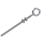 5/16" x  3-3/16 Stainless Steel Type 316 Welded Eye Bolt