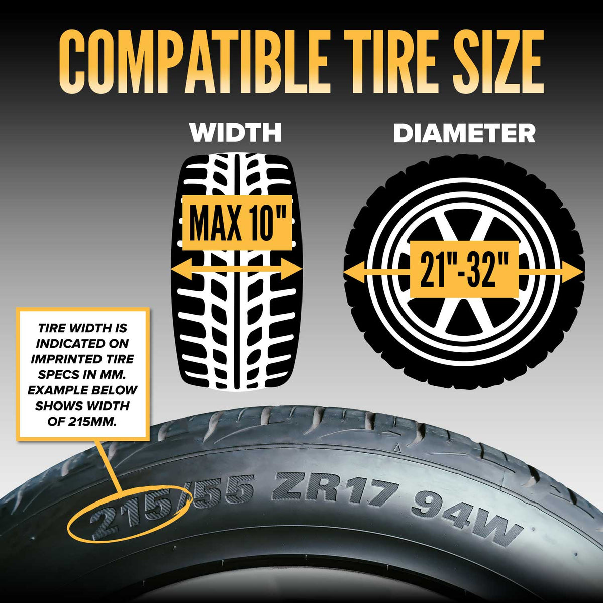 Adjustable Wheel Net w/ 2" Top Strap, Twisted Snap Hook & Ratchet w/ Snap Hook