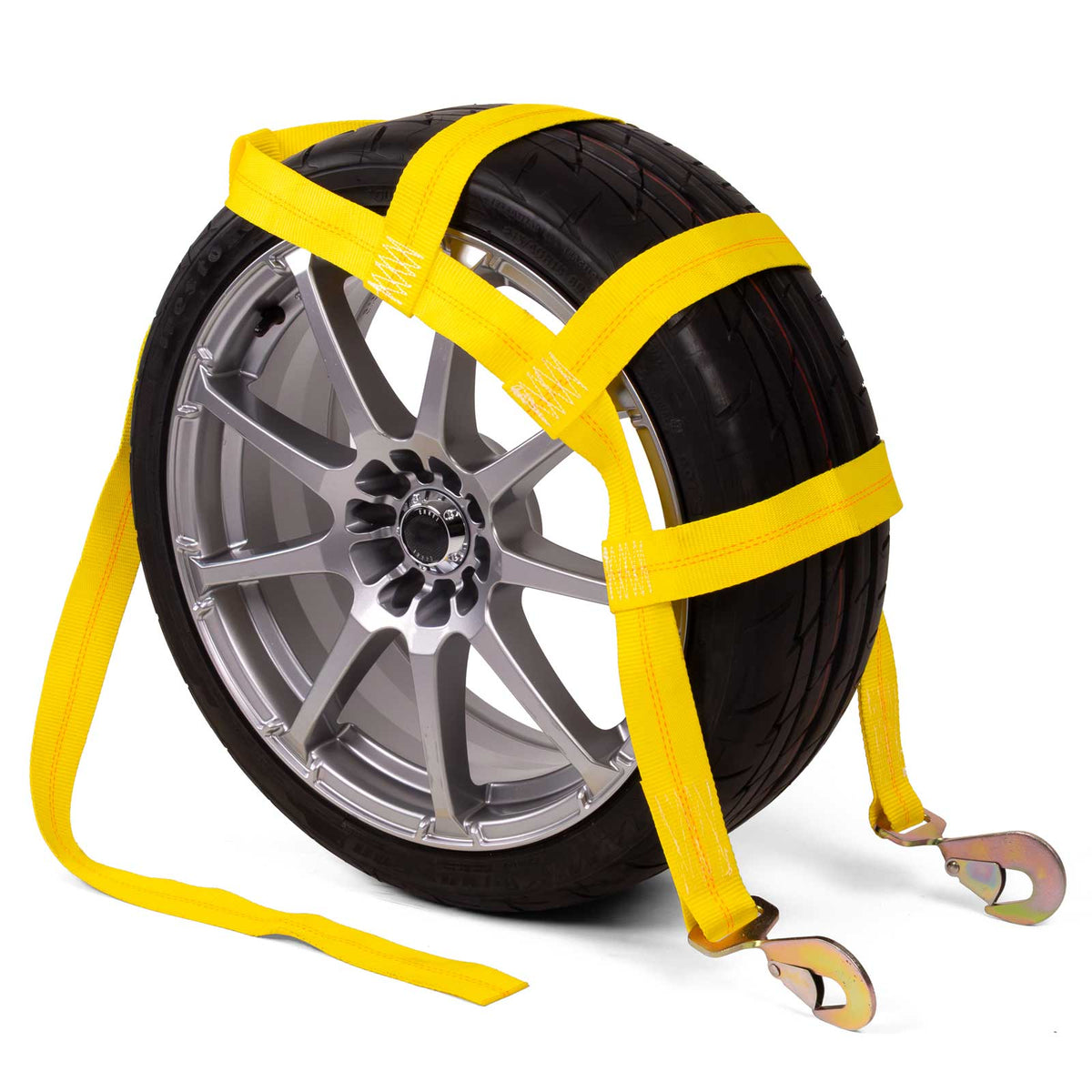 Tow Dolly Basket Strap with Twisted Snap Hooks