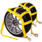 Tow Dolly Basket Strap with Twisted Snap Hooks - 2 Pack