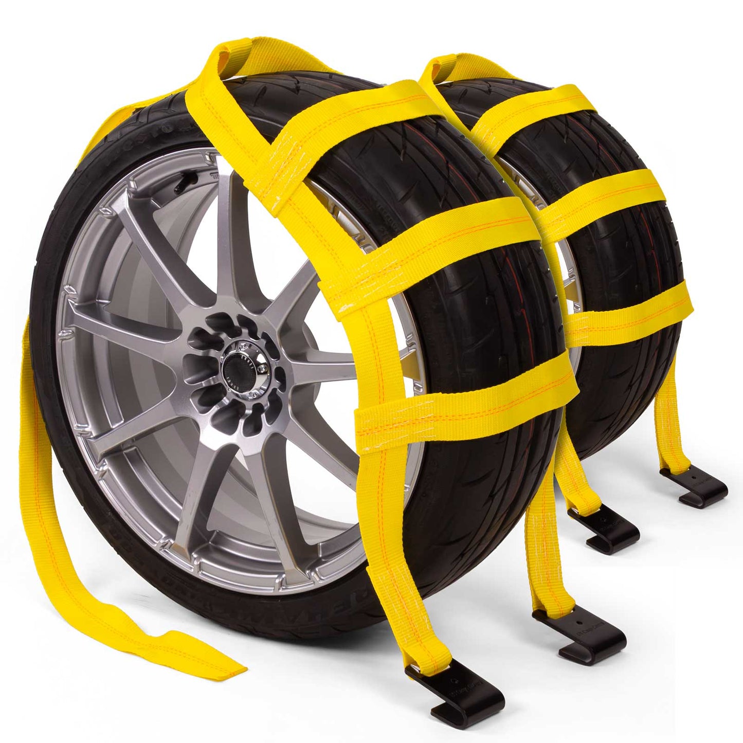 Tow Dolly Basket with Flat Hooks - 2 Pack