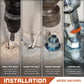 Red Head Trubolt Wedge Anchor, Zinc - Installation Guide