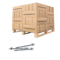 Red Head 3/8" x 5" Trubolt Wedge Anchor - Zinc | Qty. 10,000 (Pallet)