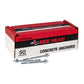 3/8" x 5" Red Head Trubolt Wedge Anchor, Pkg 50