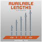 Red Head Trubolt Wedge Anchor, Zinc - Available Lengths in 5/8" Diameter