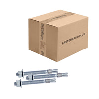 Red Head 5/8" x 5" Trubolt Wedge Anchor - Zinc | Qty. 100 (Carton)